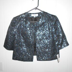 Jacket--Black & Silver  Size 12 - $70 Tag